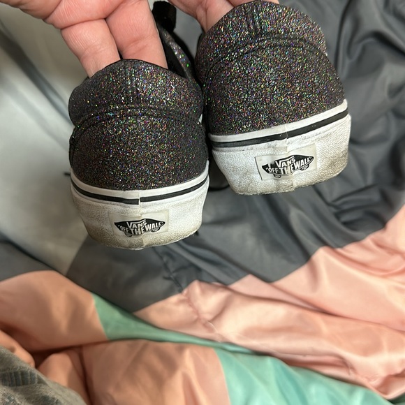 Vans Black Multi Glitter Old Skool - Picture 5 of 6